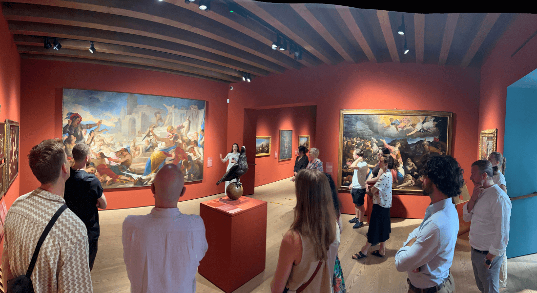 Art historian tours ADVANCE in Palazzo Maffei Casa Museo