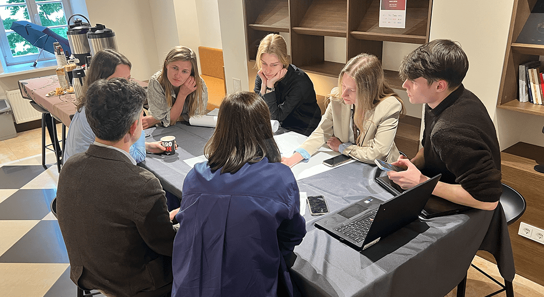 Group discussion during the equity and stigma workshop